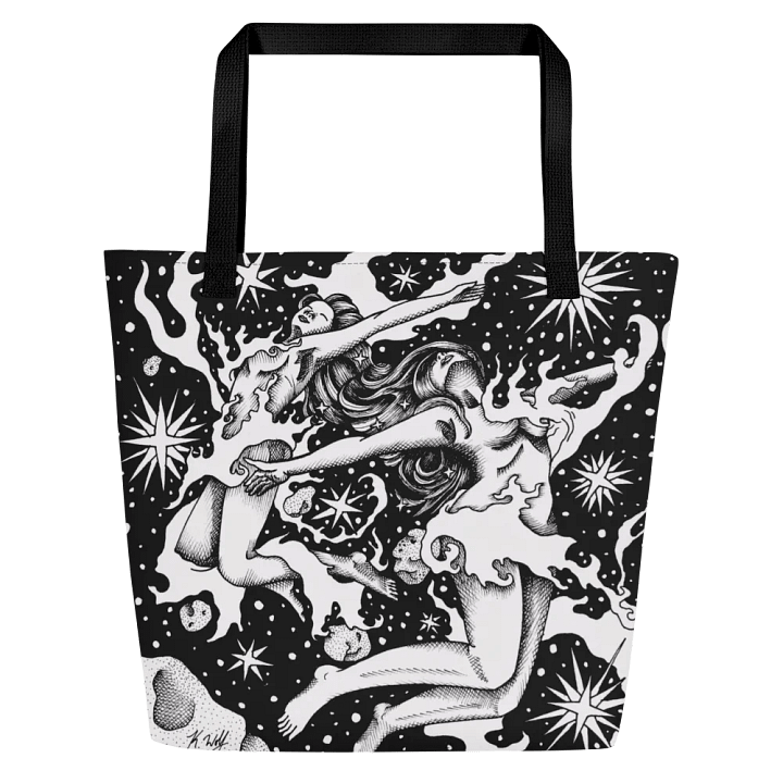Gemini Zodiac All Over Print Tote Bag product image (1)