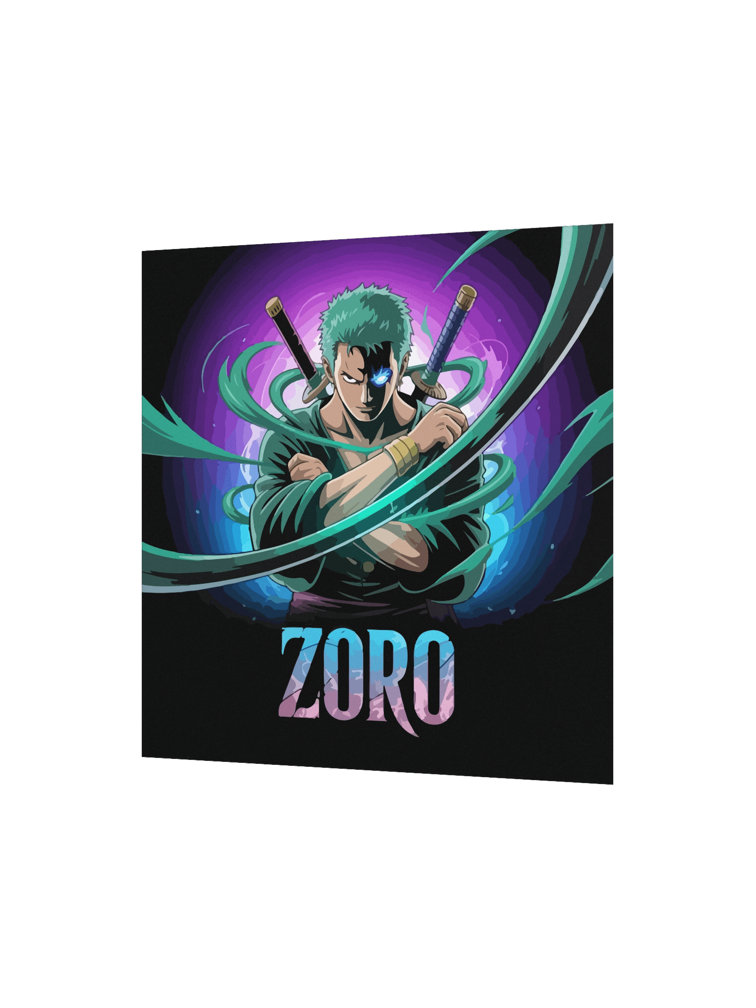 Intense Roronoa Zoro Anime Poster product image (2)