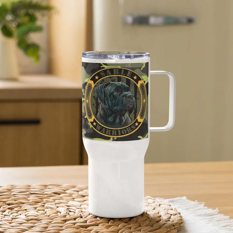 Sable Warriors Veteran Service Dog Tumbler: Helps Pair Veterans With A Service Dog product image (11)