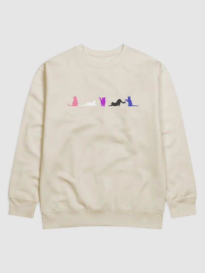Genderfluid Pride Cats Long Sleeve product image (7)