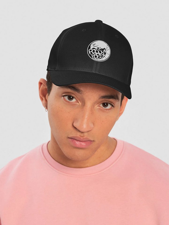 Possum Posse Fitted Cap WHT product image (1)