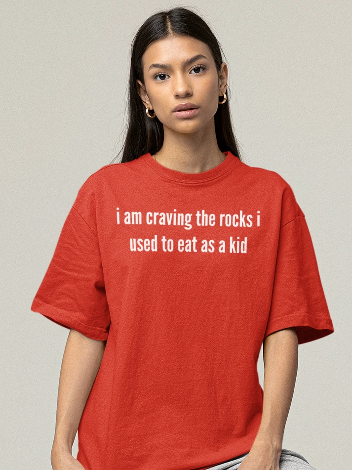 I am craving the good eating rocks supersoft femme cut t-shirt product image (1)