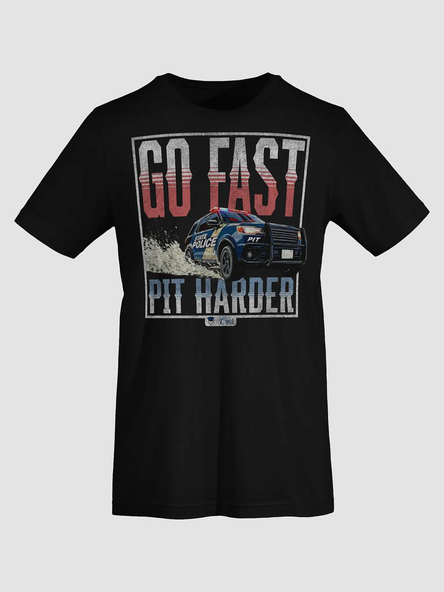 PIT HARDER Police Car T-Shirt product image (20)