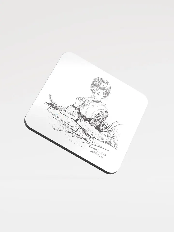 Coloring Selfcare Coaster product image (1)