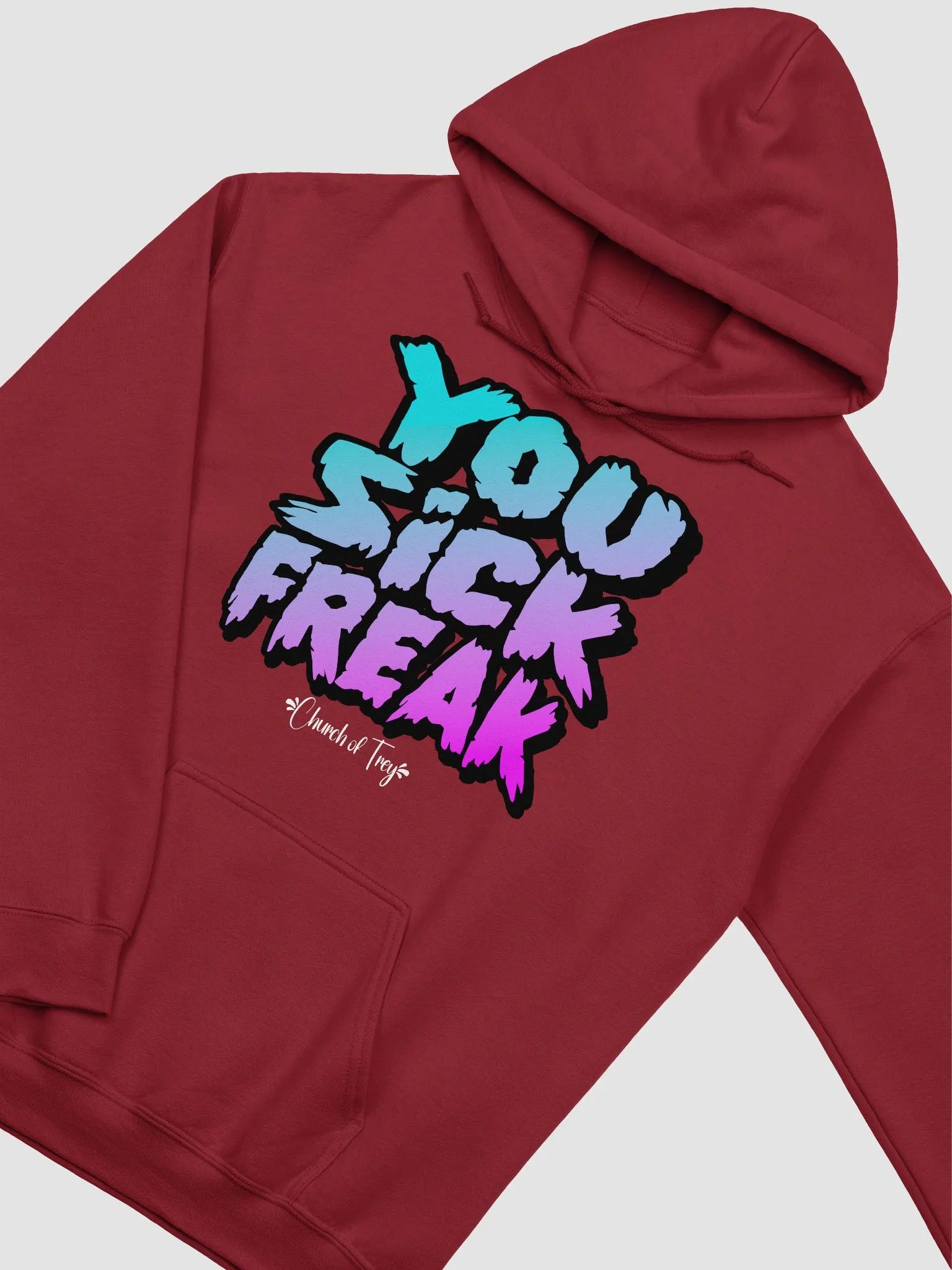 The Hoodie Of Trey - Freak Edition - Dark (Cotton Candy) product image (28)