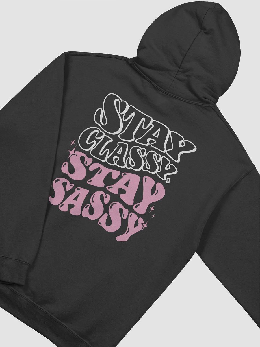 Classy & Sassy Hoodie - Black product image (4)