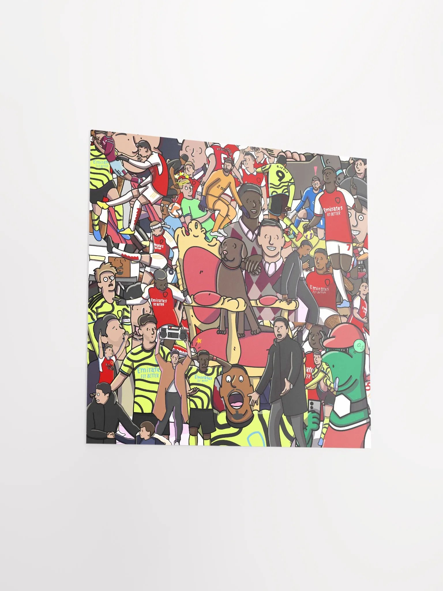 Poorly Drawn Arsenal Poster (Year 8) product image (3)