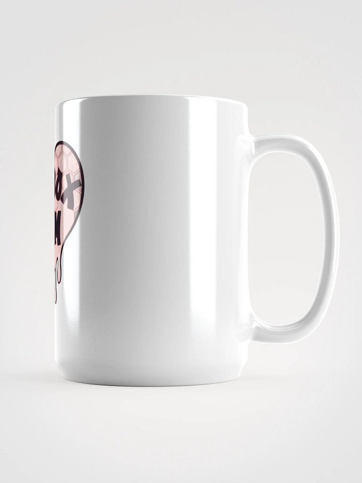 HOT BOX FAM PALE PINK HONEY COMB COFFEE MUG product image (1)