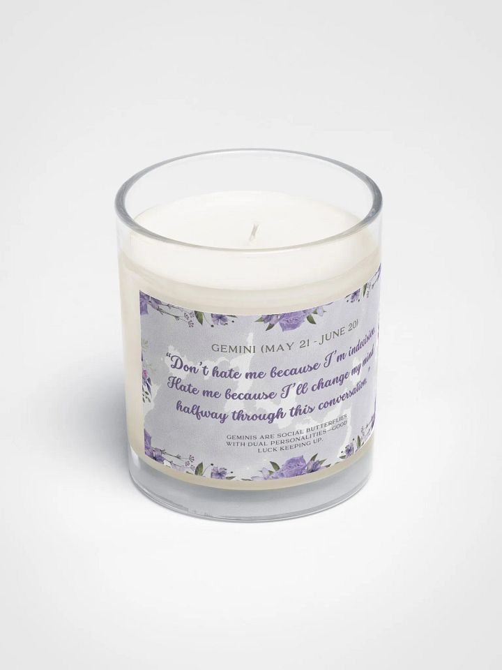 Gemini - Zodiac Candles product image (2)