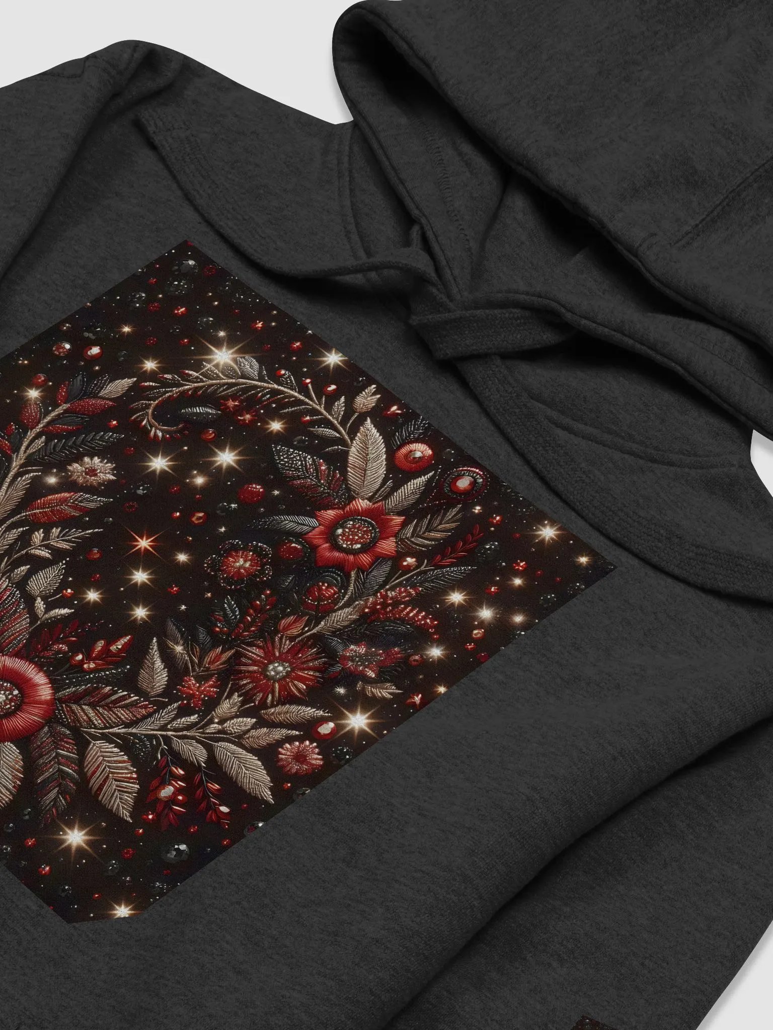 Celestial Botanical Embroidered Hoodie product image (35)