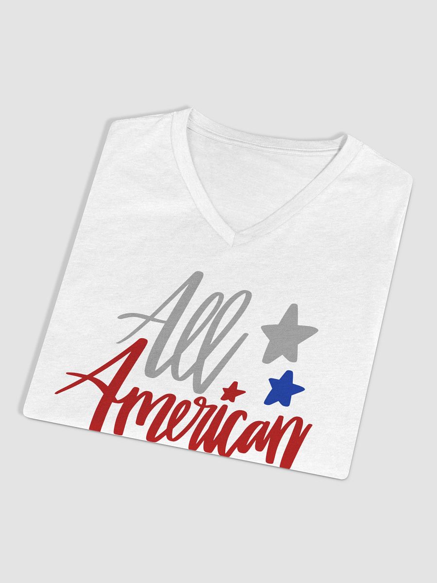 All American Mama Relaxed V-Neck Tee product image (3)