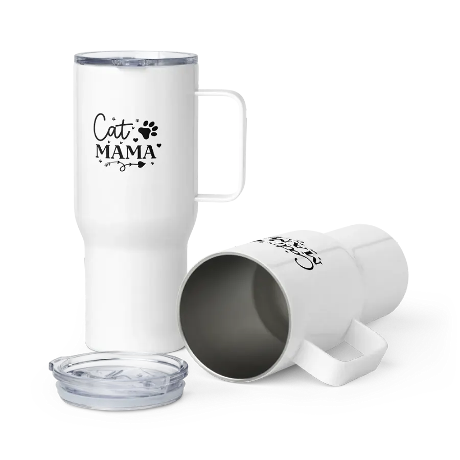 Cat MAMA Travel Mug: Stylish and Functional product image (6)