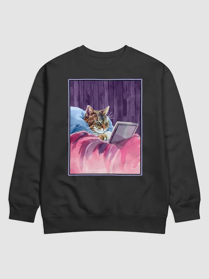 21st Century Digital Cat – Fun Feline Sweatshirt product image (9)