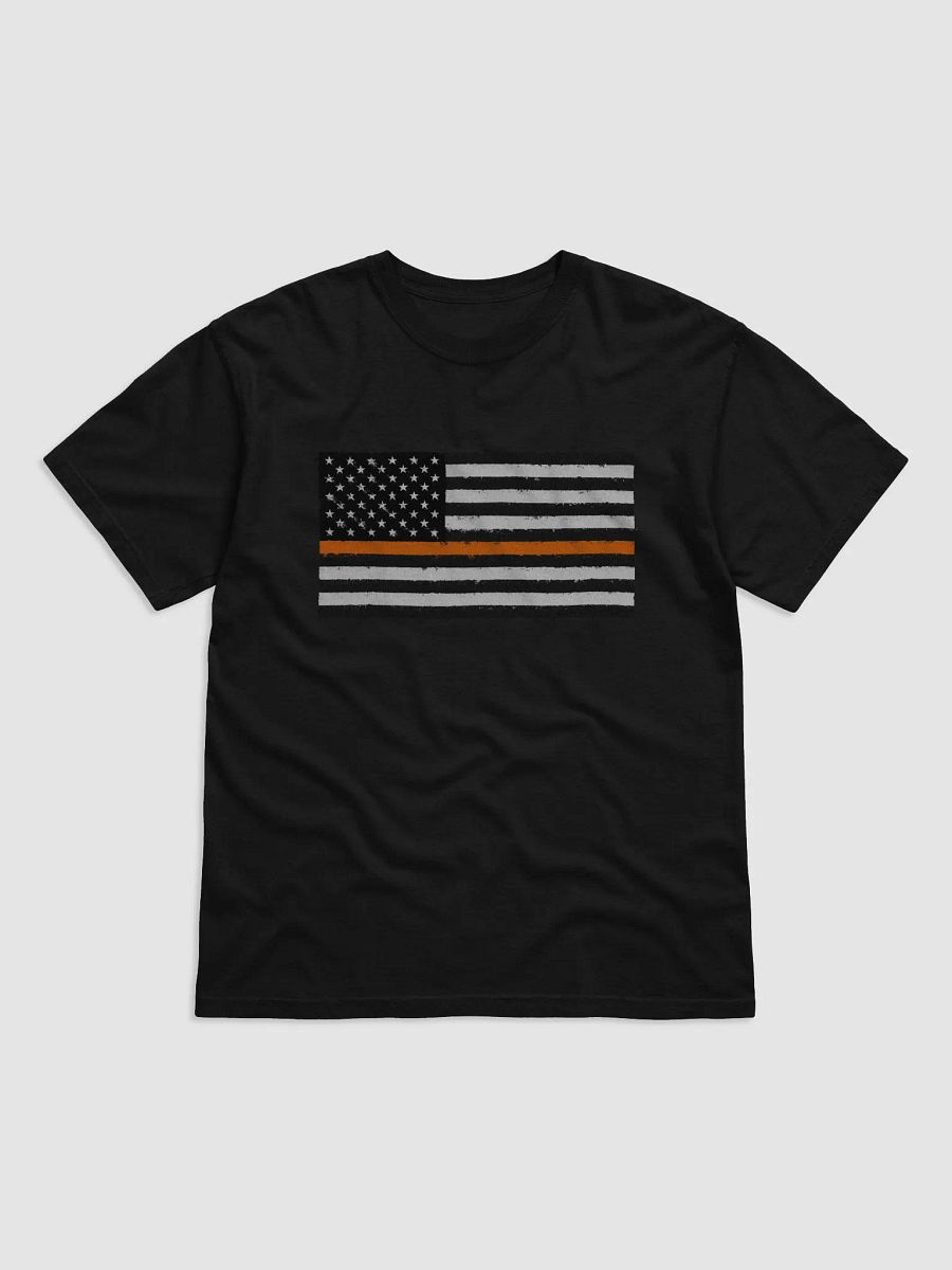 Vintage Orange Line American Flag Tee product image (1)