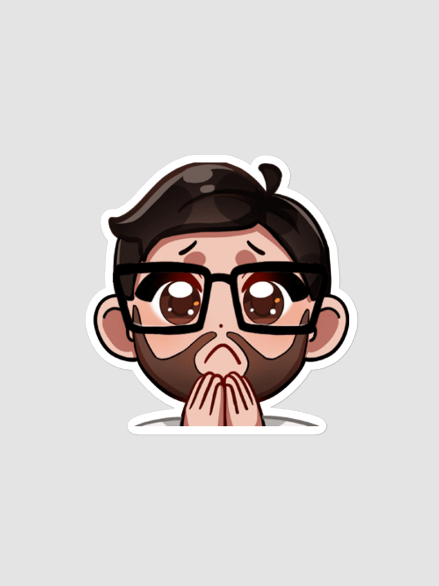 spectrumbranch Plead Emote stickers product image (1)