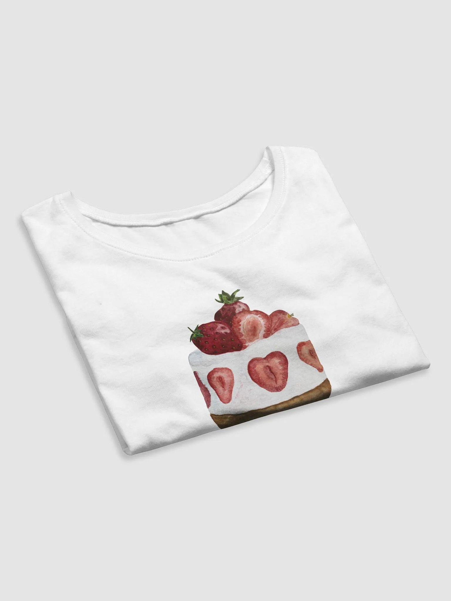 Strawberry Cake Baby Tee product image (5)