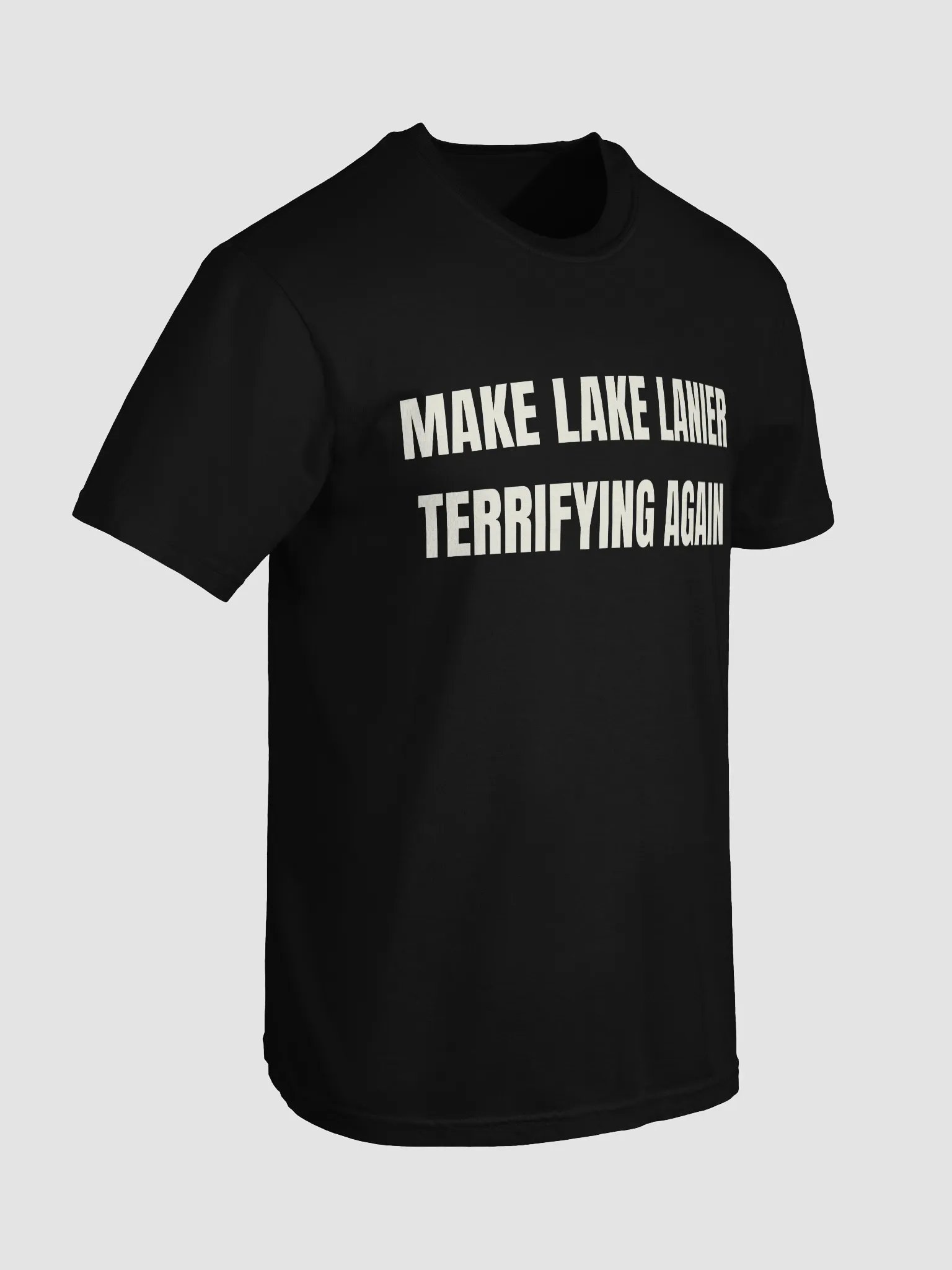 Make Lake Lanier Terrifying Again T-Shirt product image (26)