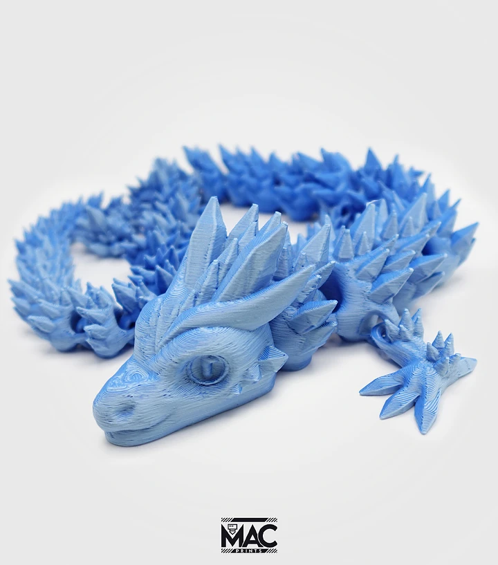 Frosty Blue Articulating Dragon Version Two product image (1)