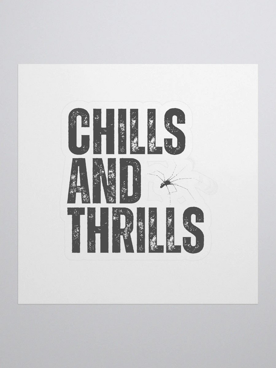 Chills and Thrills Spider Kiss Cut Stickers product image (1)