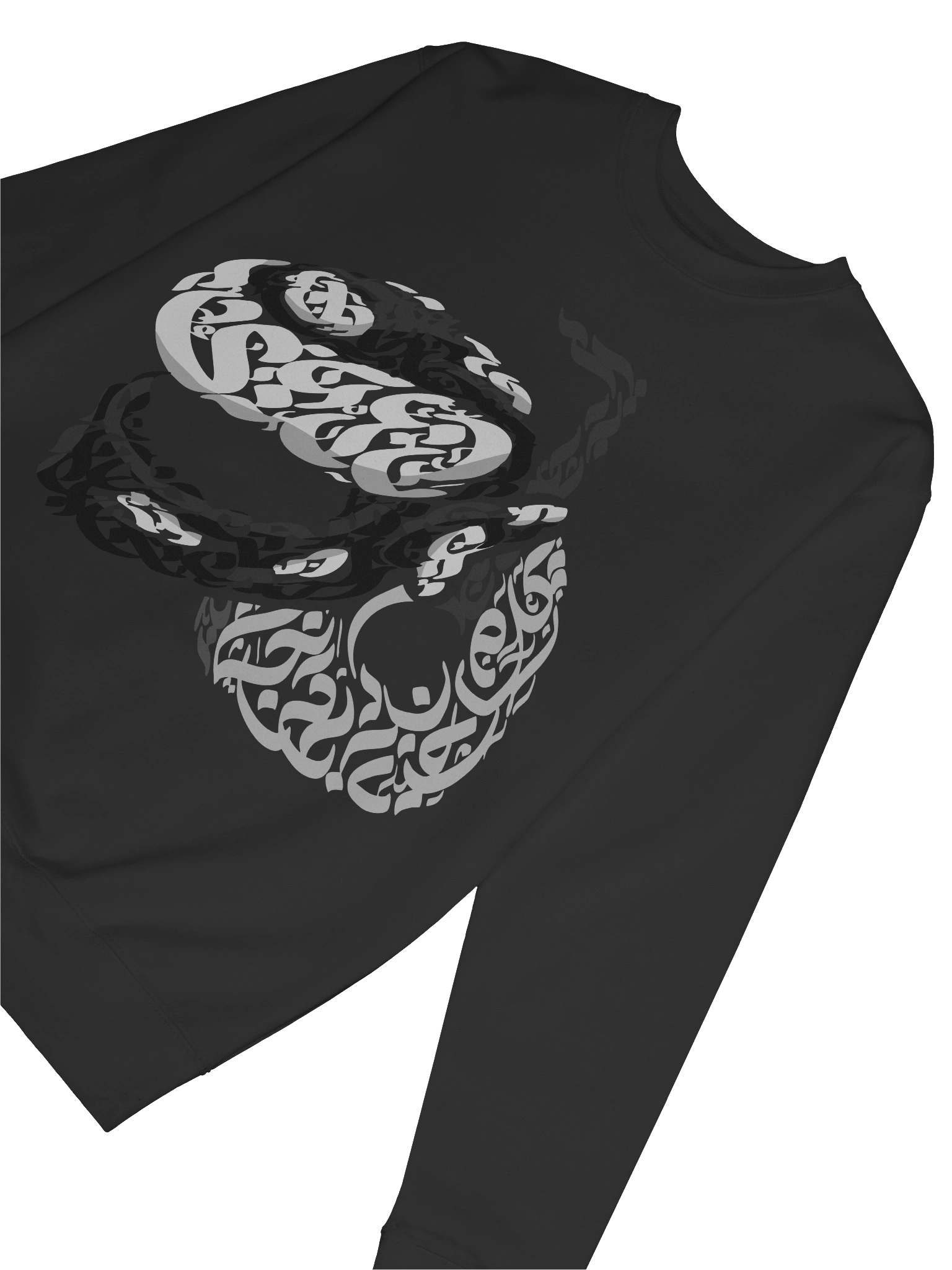 YAD Oud Long Sleeve (Black And White Logo) product image (6)