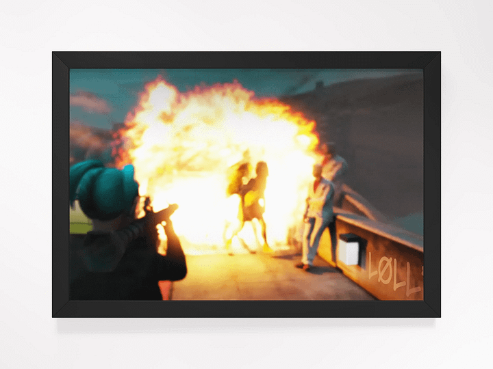 Echo Echo Misfire Framed Poster product image (1)