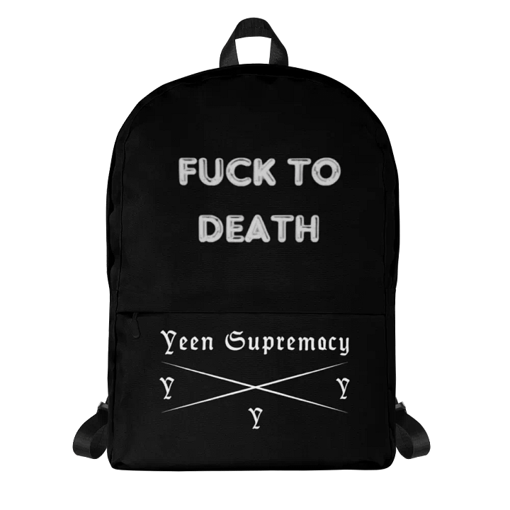 Fuck to Death Backpack product image (2)