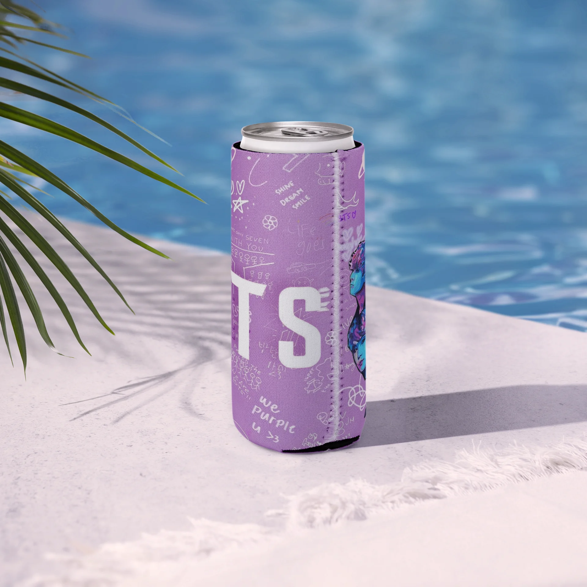 BTS Coozie Can Cooler - Keep Your Drinks Stylishly Chilled! product image (6)