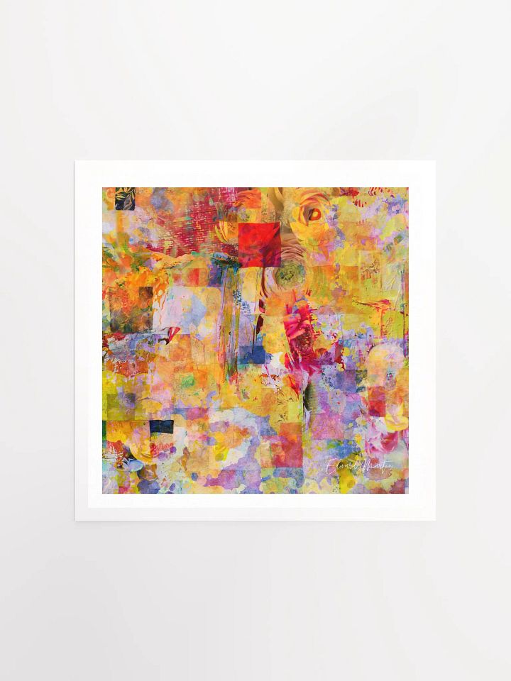 'Garden Imprints' by Edward Martin Mixed Media Collage product image (4)