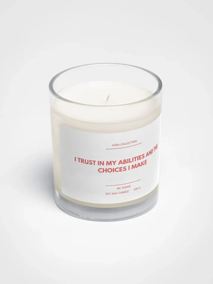 AURA COLLECTION Soy Wax Candle: Trust Your Abilities product image (2)