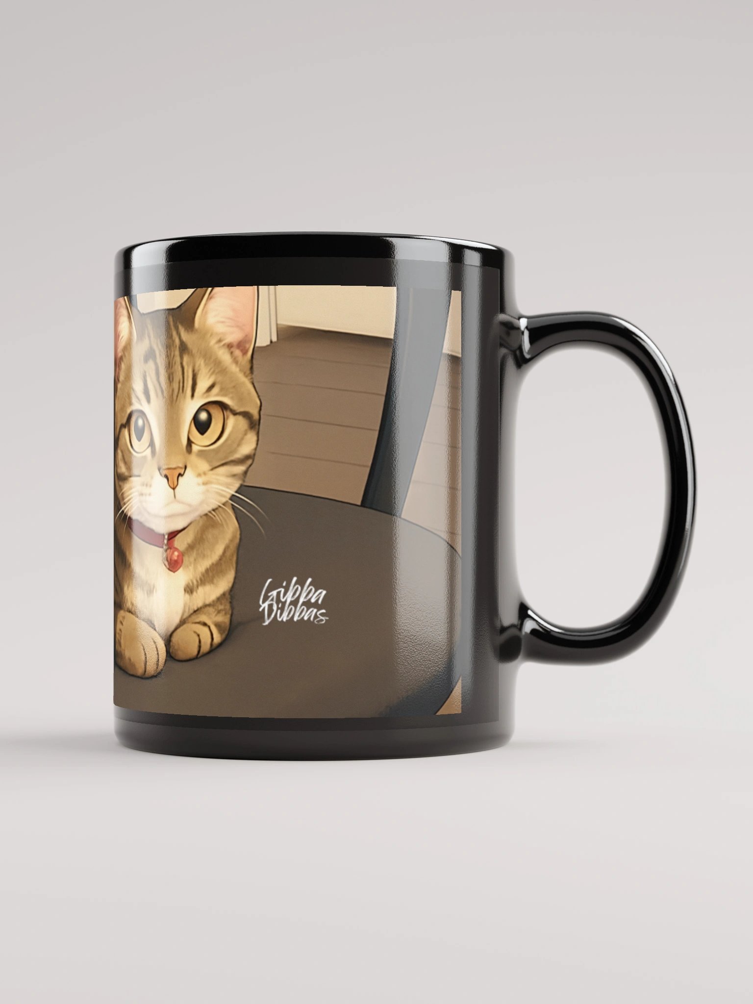 Hershey & Cookie Kitten Mug (Black) product image (1)