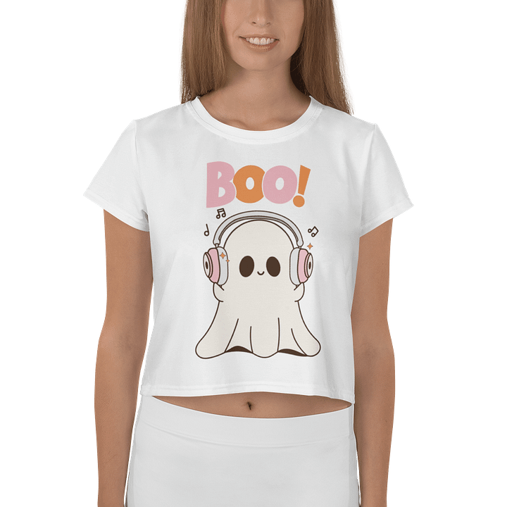 Spooky Beats Crop Tee product image (1)