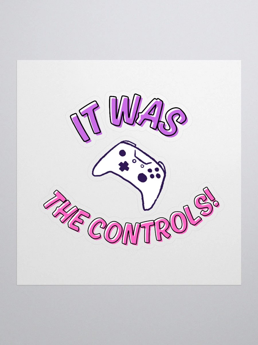 Blame Game Kiss Cut Stickers product image (1)