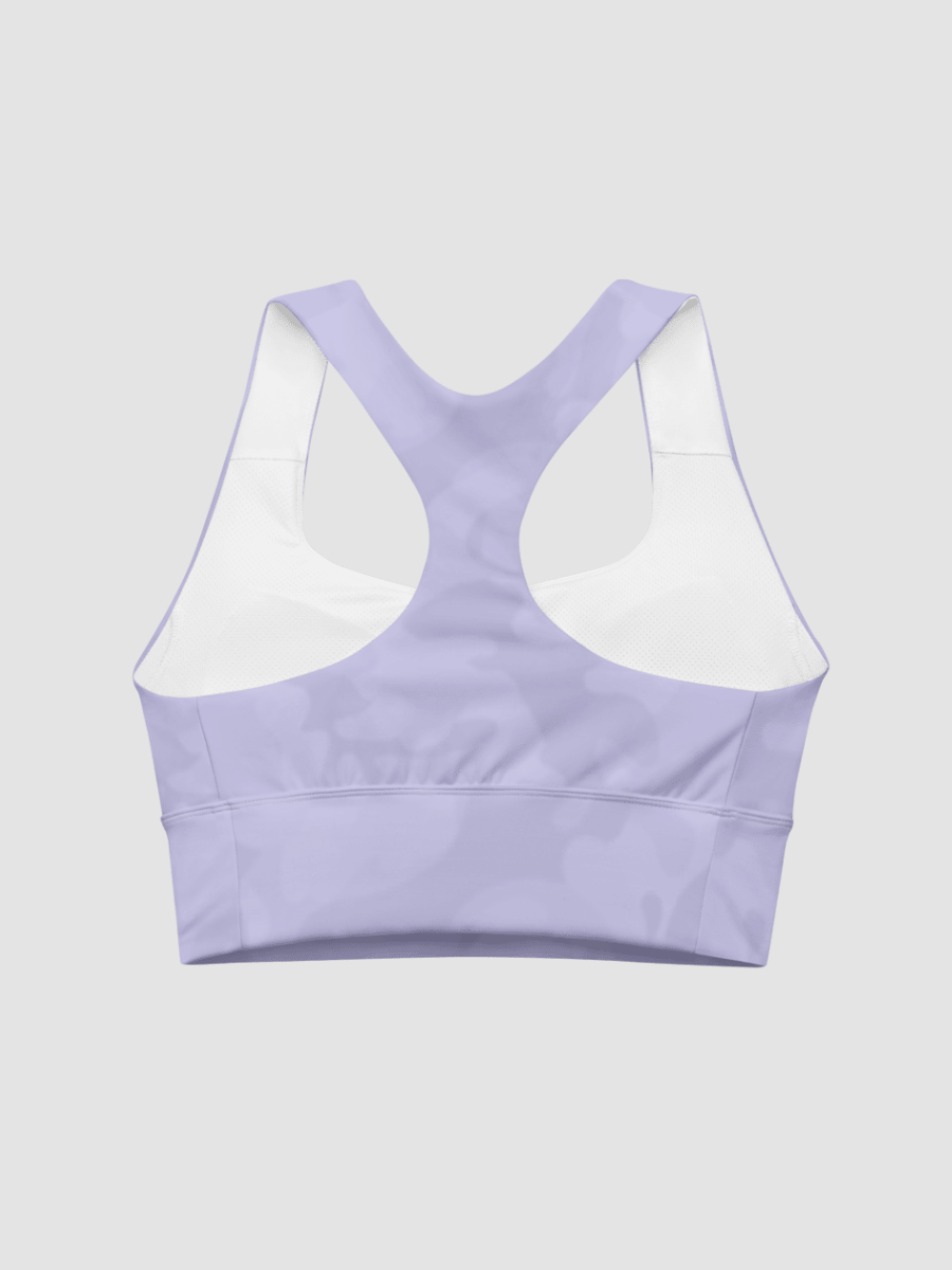 Longline Sports Bra - Violet Camo product image (6)