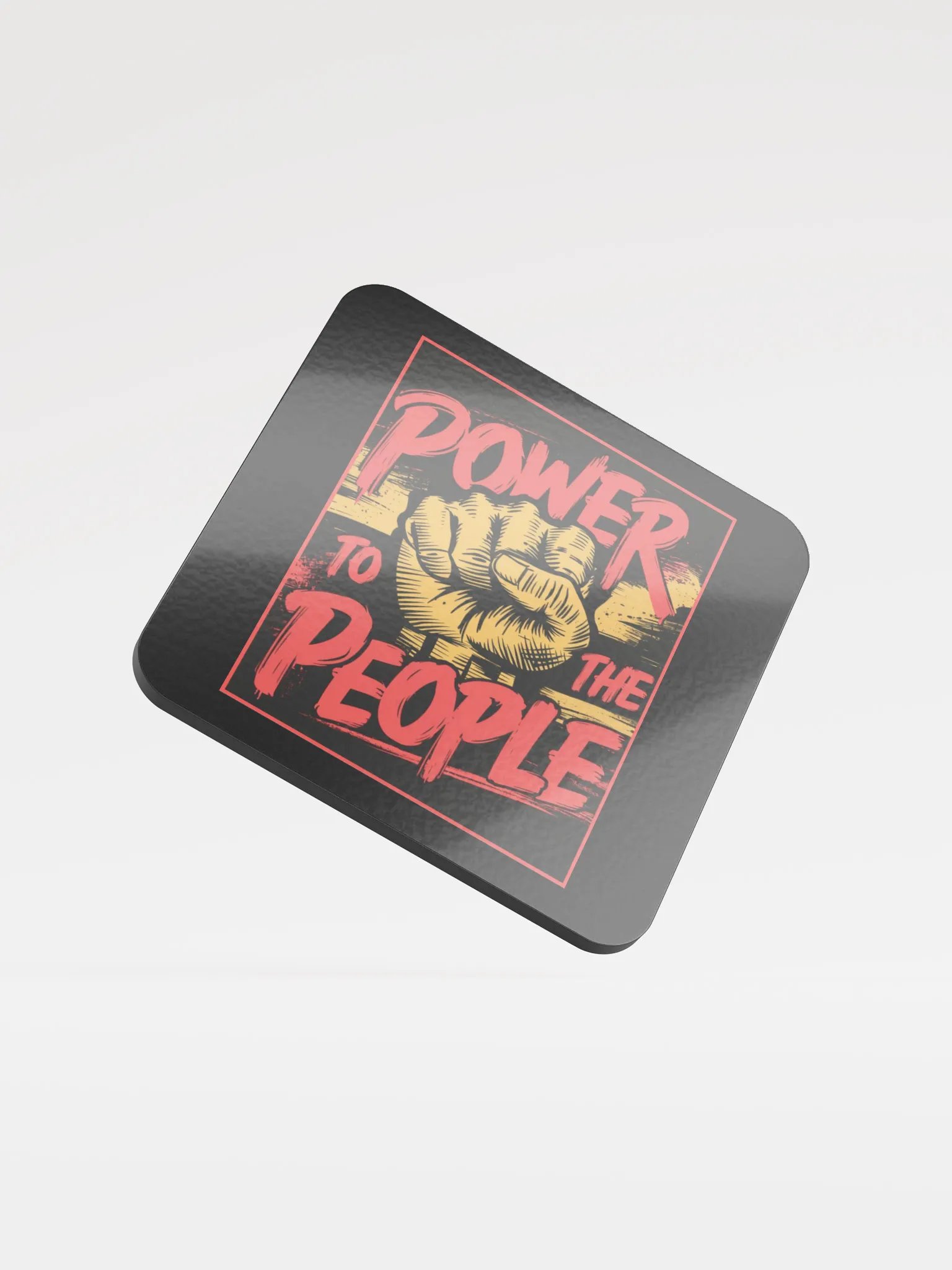 "POWER TO THE PEOPLE" Coaster product image (1)
