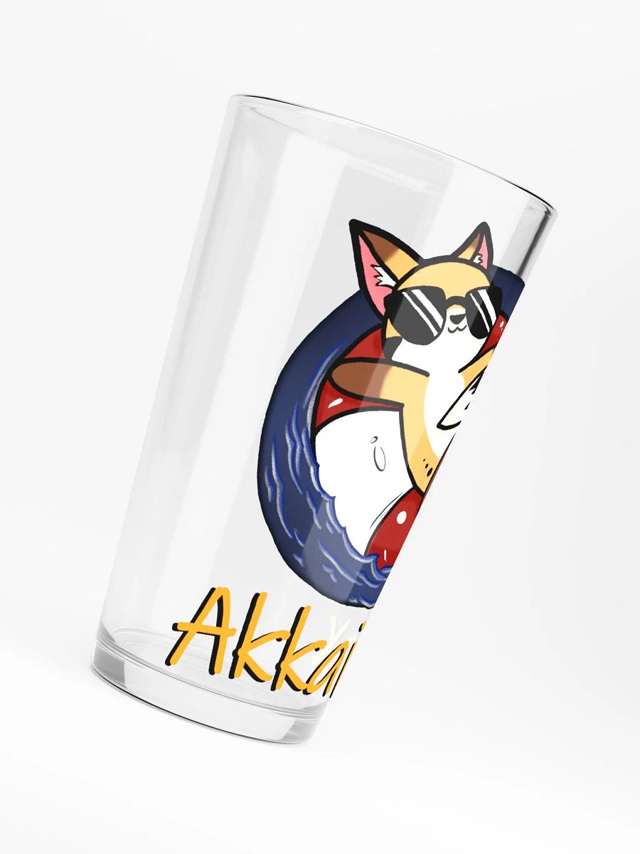 Fox Pool Pint Glass product image (6)