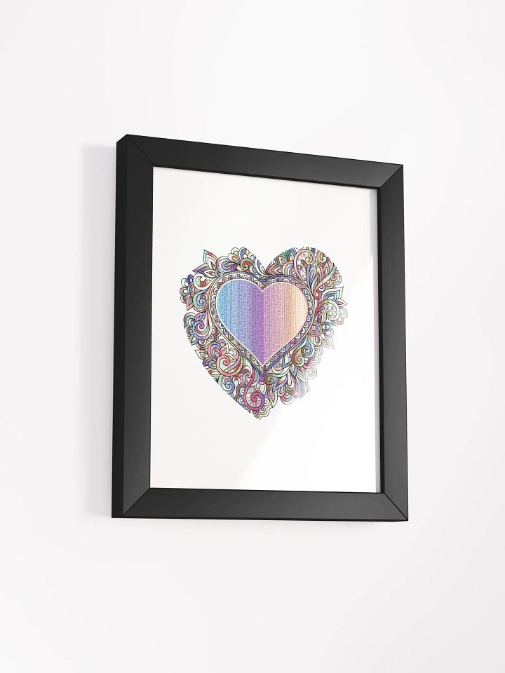 COLORFUL LOVELY HEART HEART, LOVE, MARRIAGE, VINTAGE, COLORFUL, VALENTINES DAY, ROMANTIC, ROMANCE, COUPLE, BOYFRIEND, HUSBAND, WIFE, RETRO product image (5)
