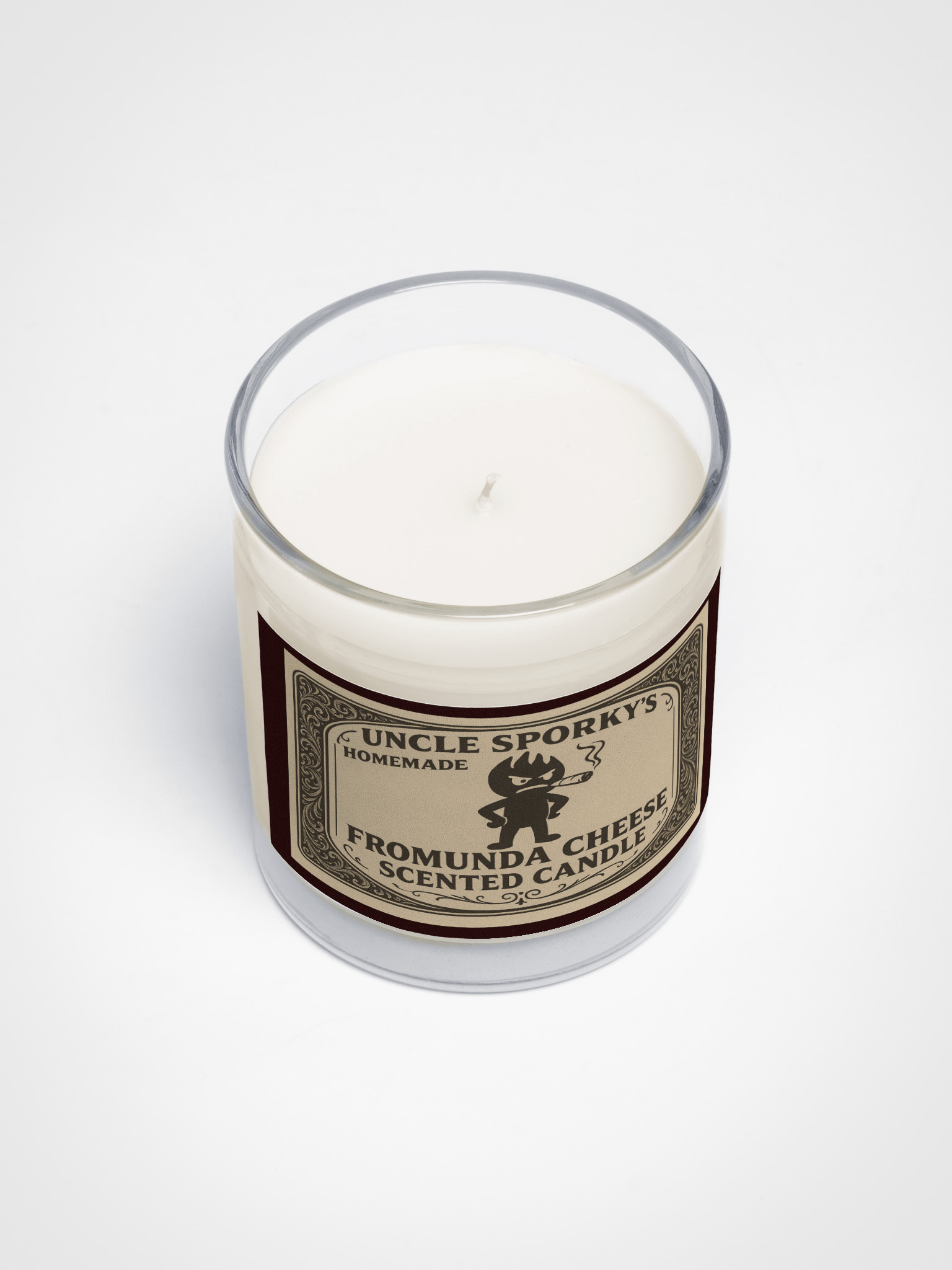 Uncle Sporky's Fromunda Cheese Scented Candle product image (3)