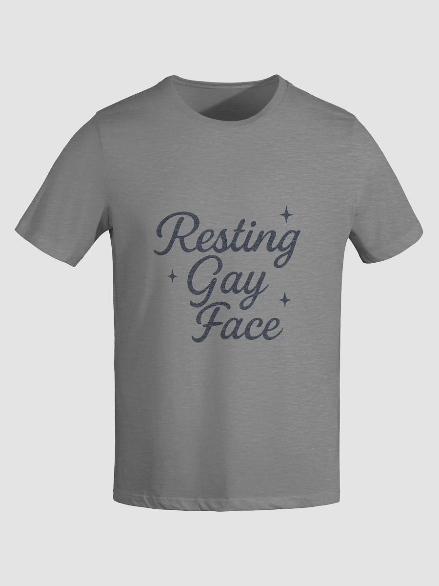 Resting Gay Face Tee product image (4)