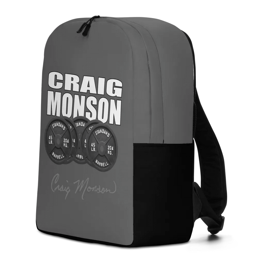 Craig Monson Barbell Signature Series Backpack (Gray) product image (3)