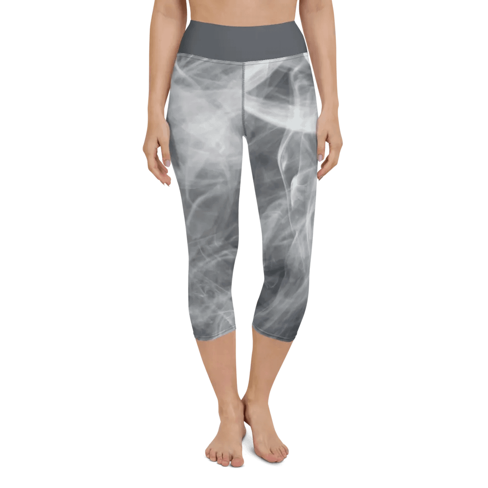 Swirling Mist Yoga Capri Leggings product image (4)