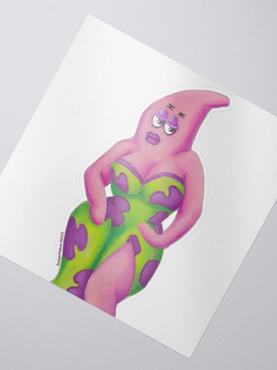 Sexy Starfish Sticker product image (2)