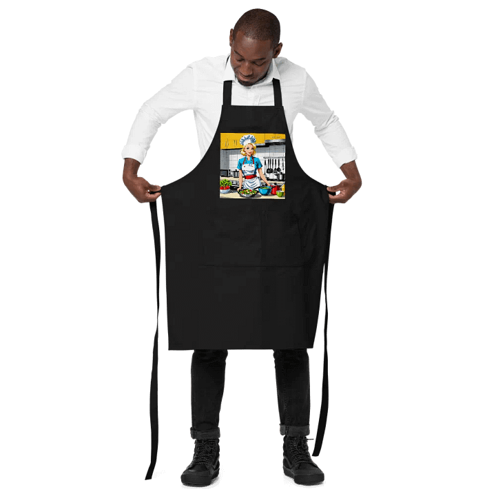 Organic Cotton Kitchen Hero Apron product image (5)