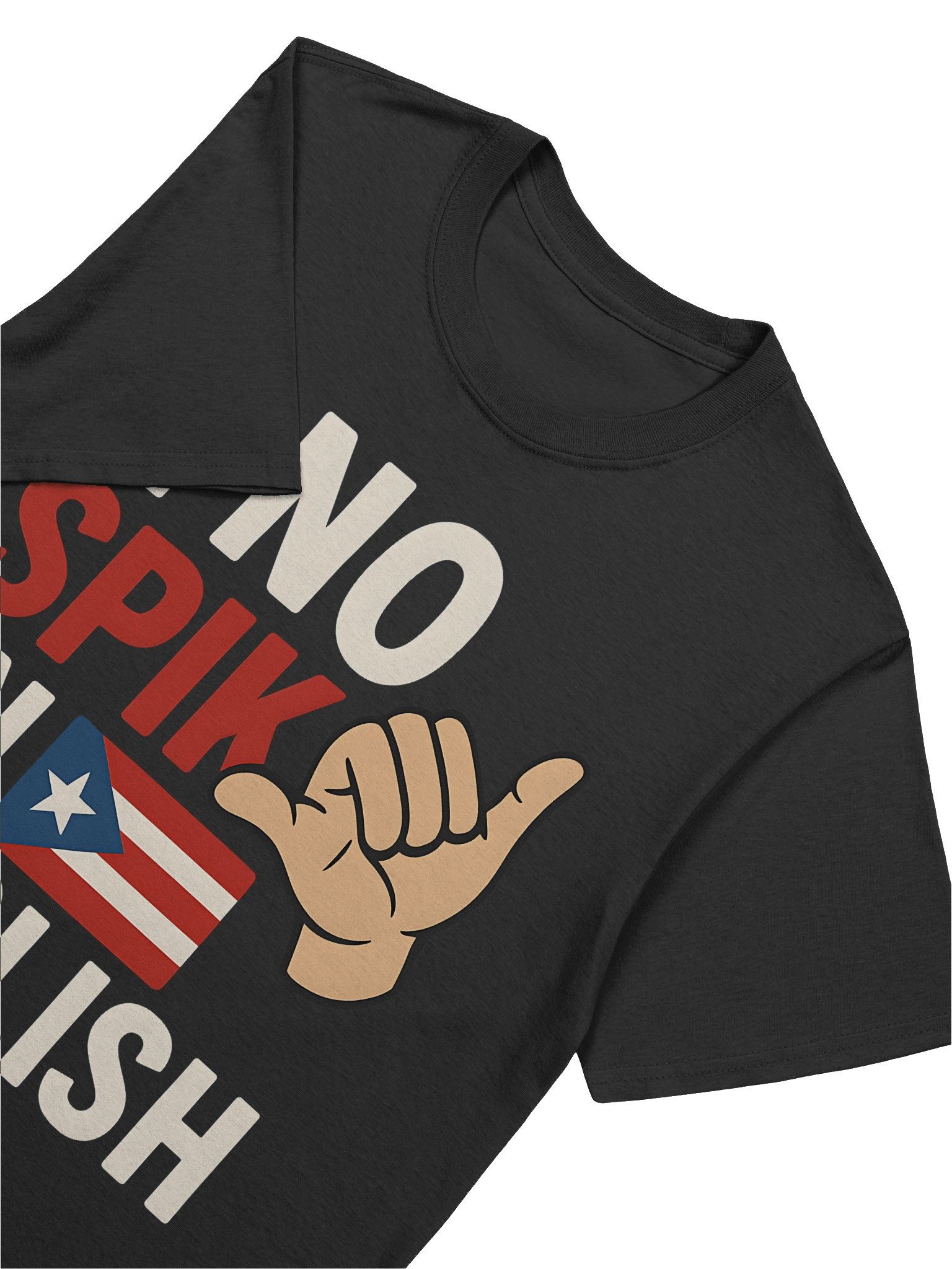 I No Spik In English T-Shirt product image (2)