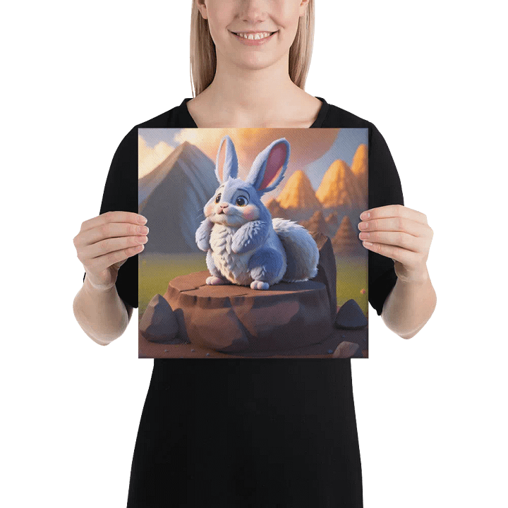 Endangered Species - Mexico - Volcano Rabbit Canvas Art product image (2)