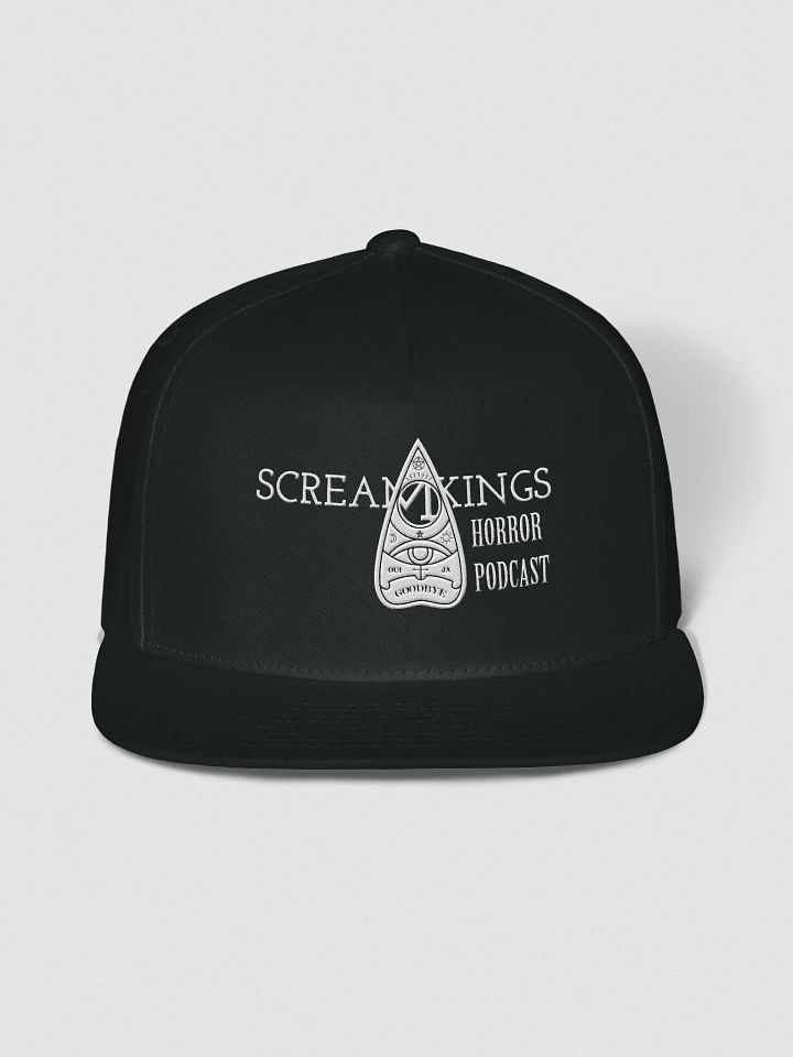 Snapback Flat Brim Logo Hat product image (3)