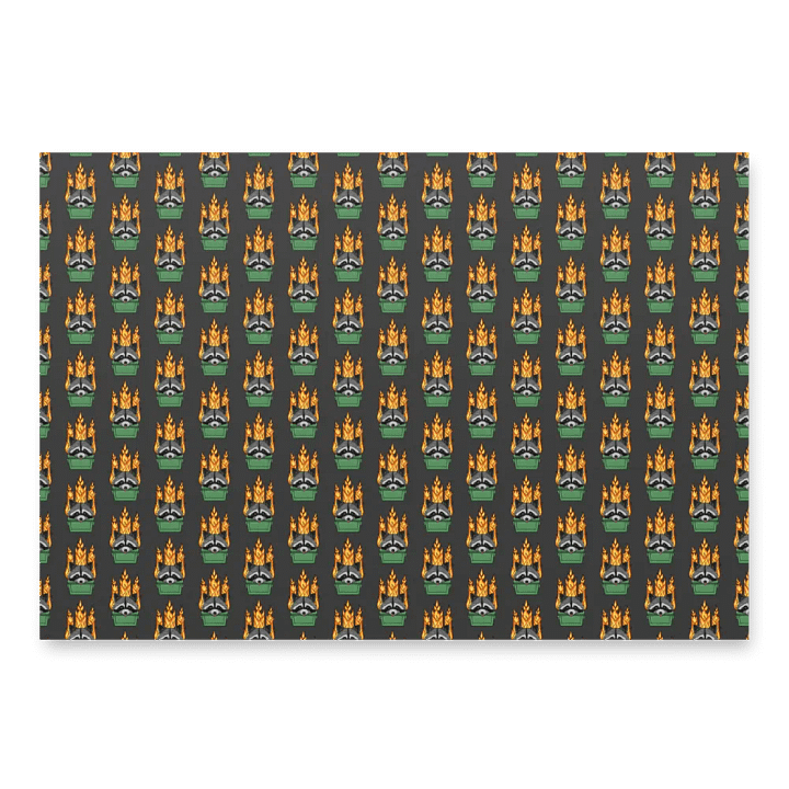 Trash wrapping paper product image (1)