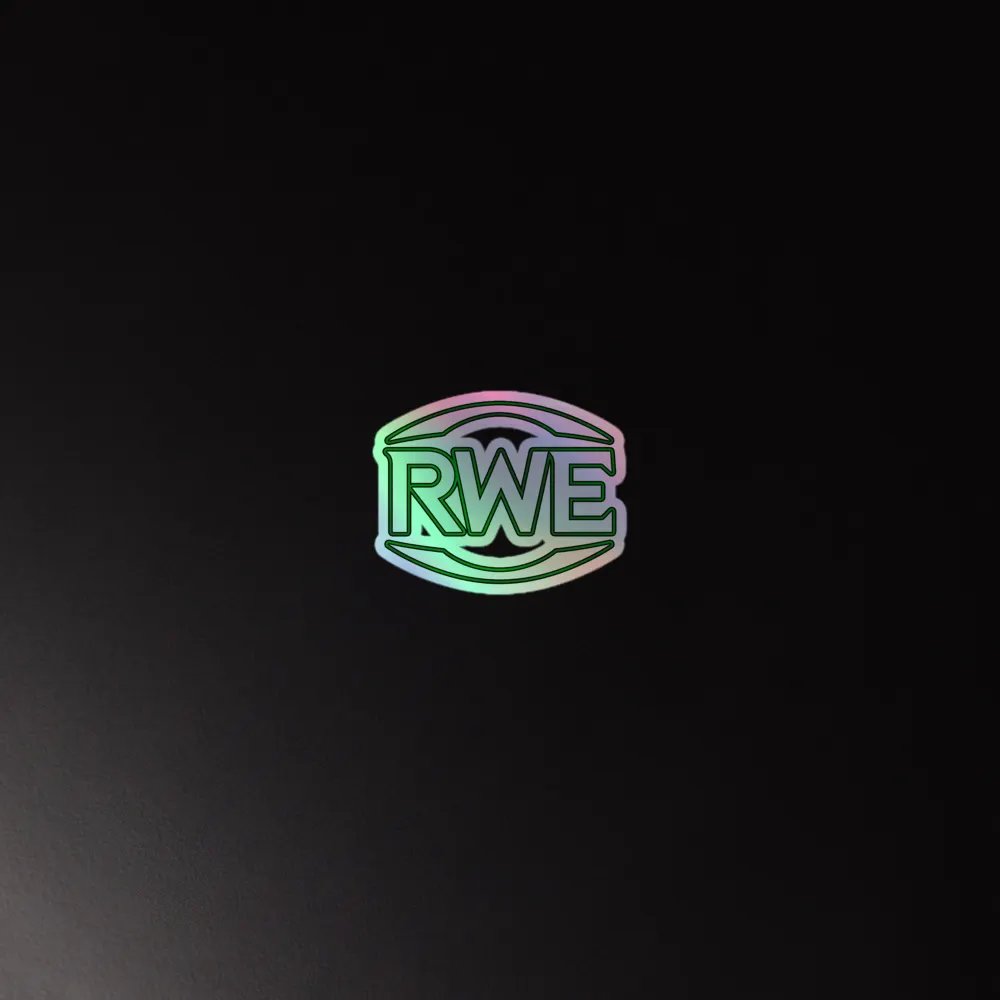 Sticker holographique RWE product image (4)