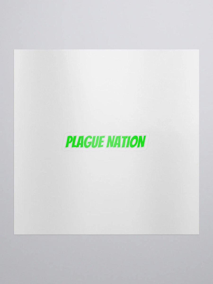 PLAGUE NATION sticker product image (1)