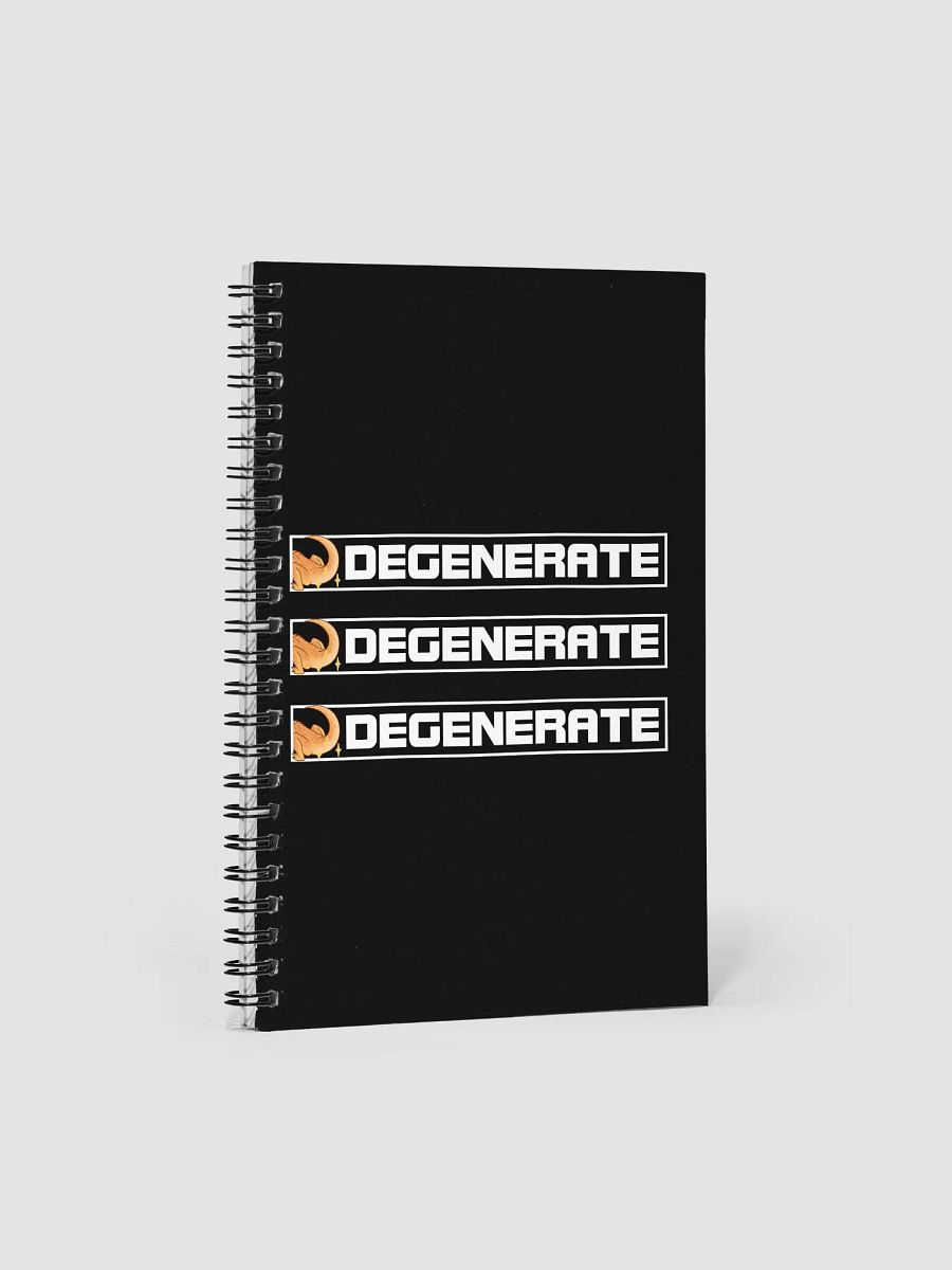 Dream DEGENERATE Spiral Notebook product image (1)