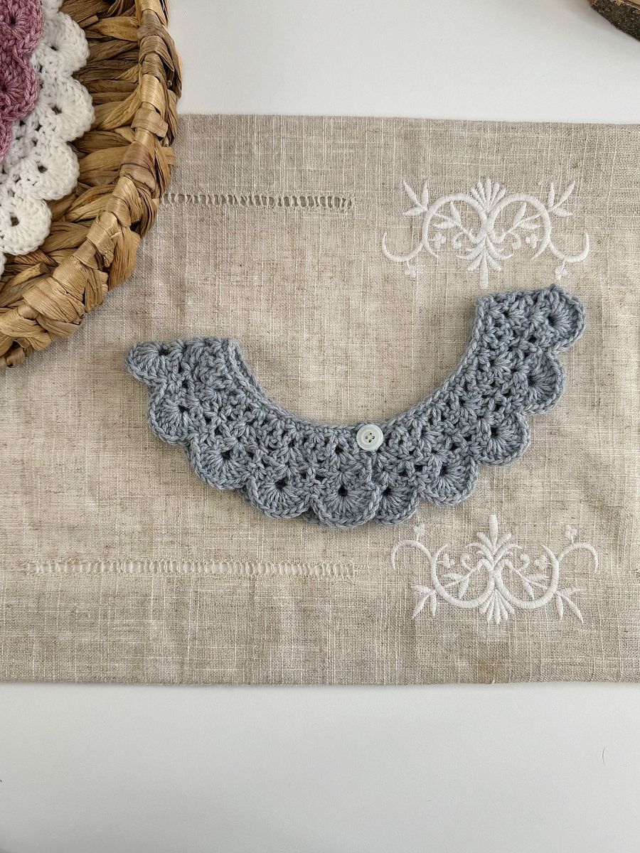 Peter Pan Collar Crochet Pattern - Instant PDF Download product image (7)